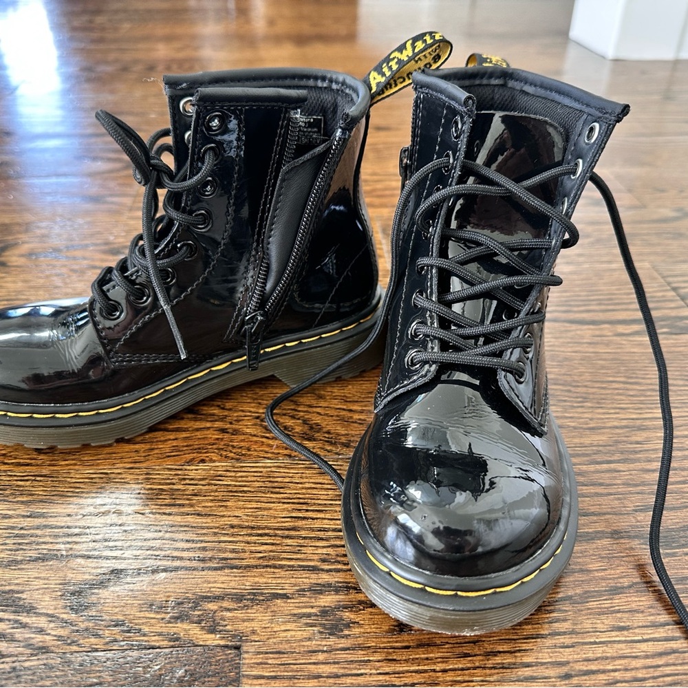 Dr. Martens Black Lace-Up Boots